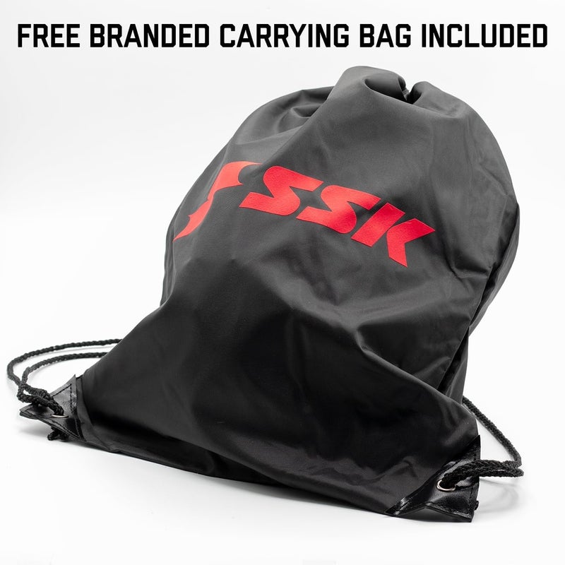 SSK Z5 Craftsman Baseball Catcher’s Mitt – 32.5” - 33” - 33.5” – Right & Left Hand Throw (Grey/Black, 33.5" - Left Hand Throw) - Image 5